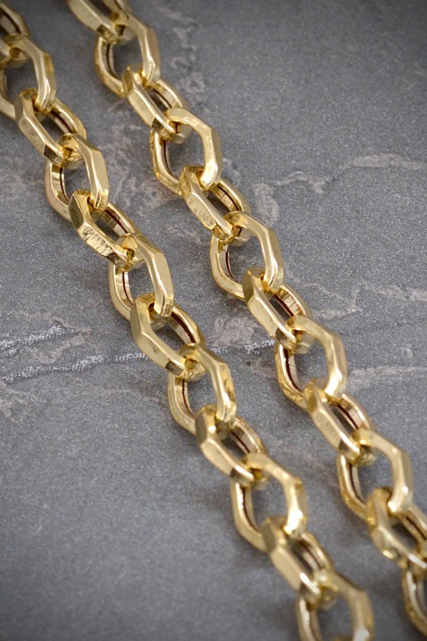 Cadena rolon 8gr / Largo 60cm / Oro Amarillo italy +3 B