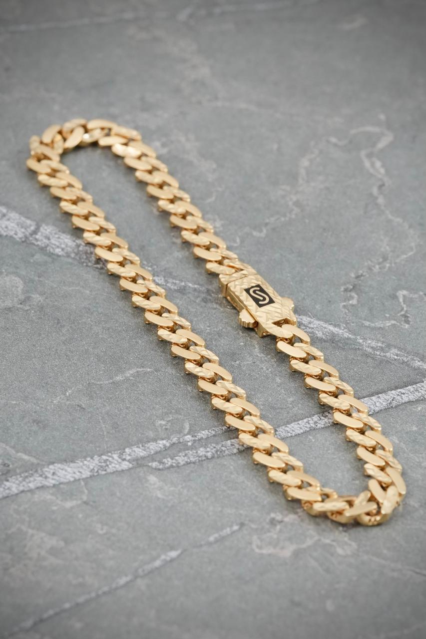 Pulso monaco 8.2gr / Largo 20cm / Oro Amarillo italy +6 M