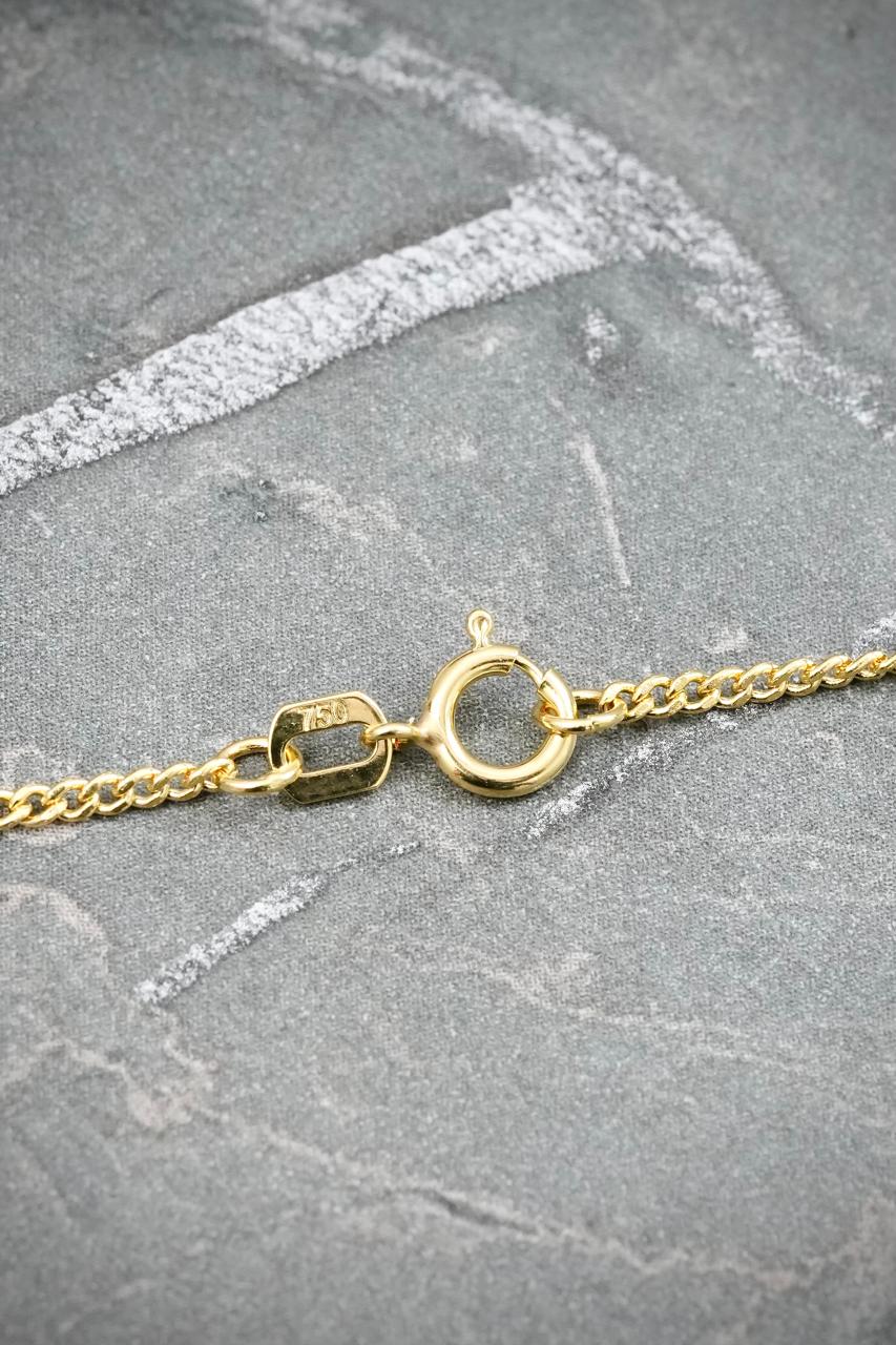 Cadena Cubana 1.9gr / 60cm / 1.4mm — Oro Amarillo
