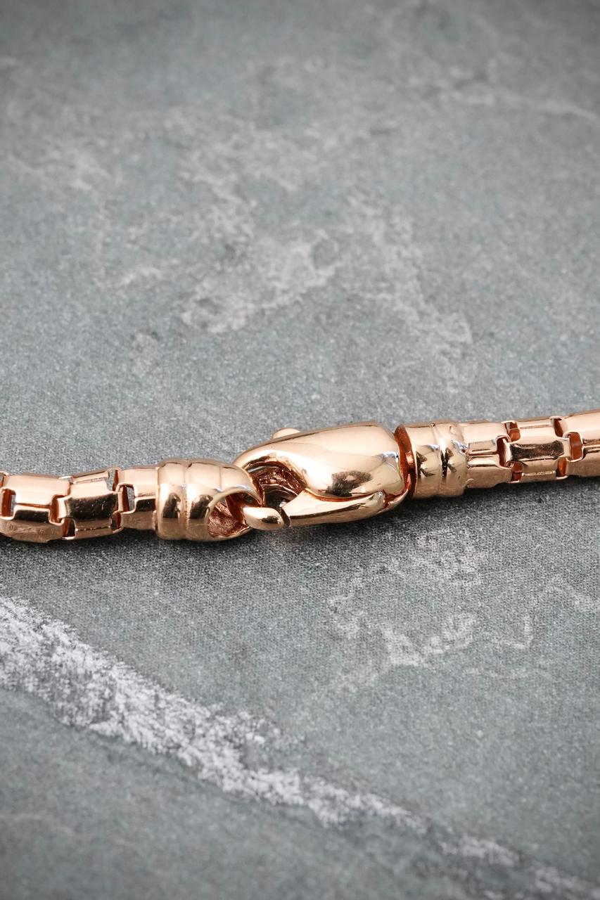 Cadena Cola Raton 15.7gr / 60cm / 3.3mm — Oro Rosado