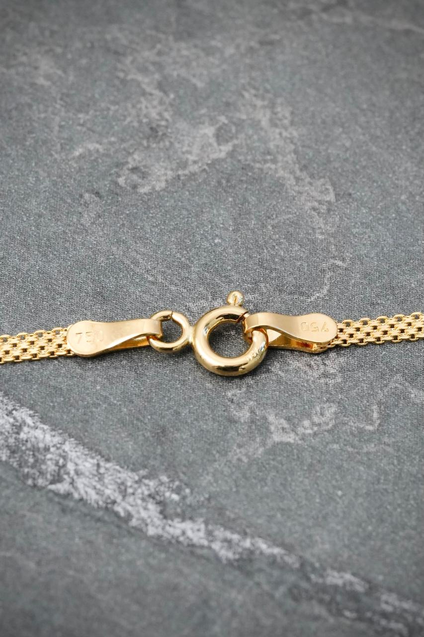 Cadena China 3.8gr / 60cm / 2mm — Oro Amarillo