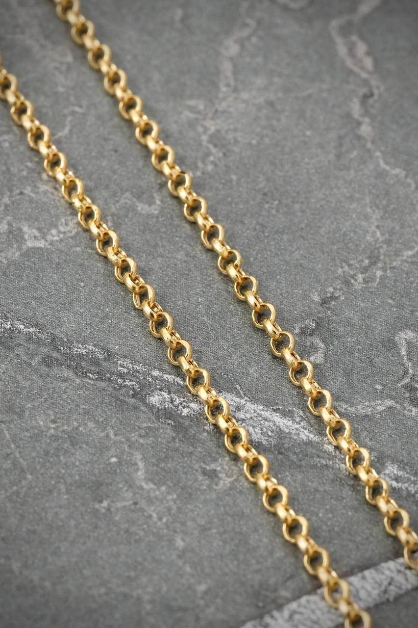 Cadena Aro Seguido 1.85gr / 45cm / 1.9mm — Oro Amarillo