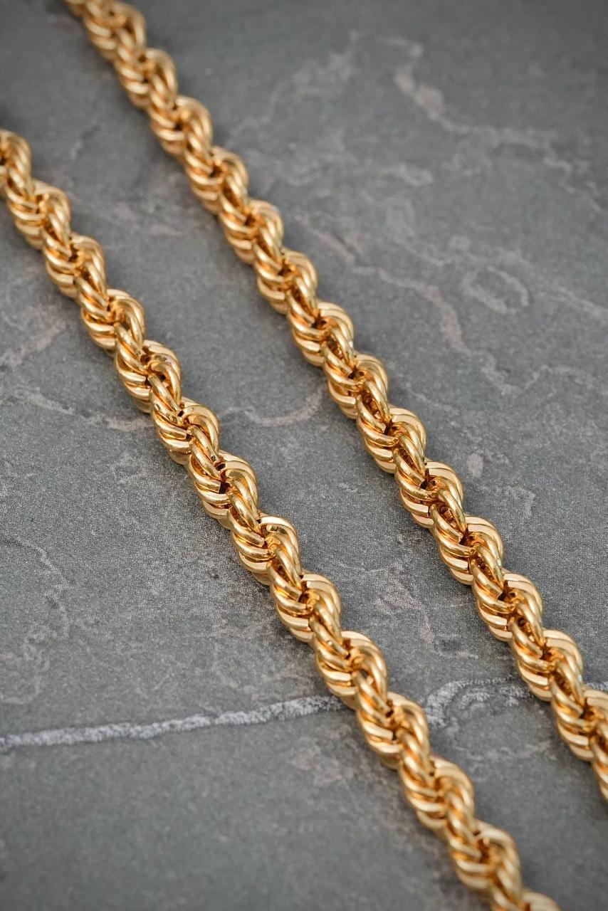 Cadena Lazo 10.6gr / 70cm / 4.4mm — Oro Amarillo