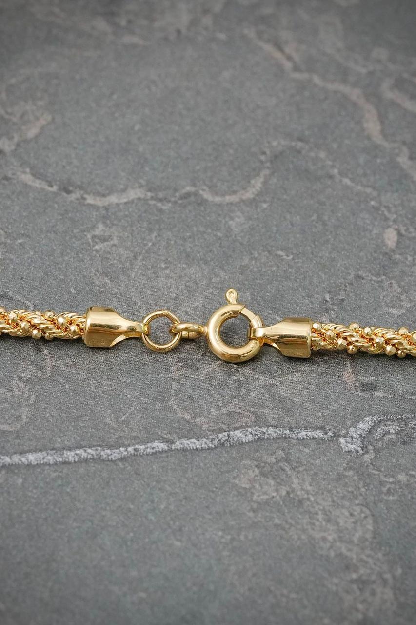Cadena Lazo Diamantada 9.8gr / 60cm / 2.5mm — Oro Amarillo