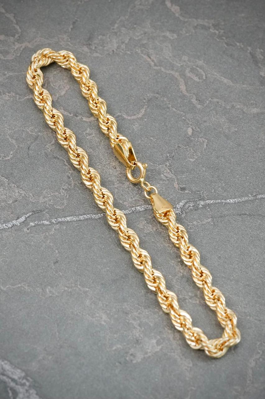Pulso Lazo 3.3gr / 19.5cm / 4.2mm — Oro Amarillo