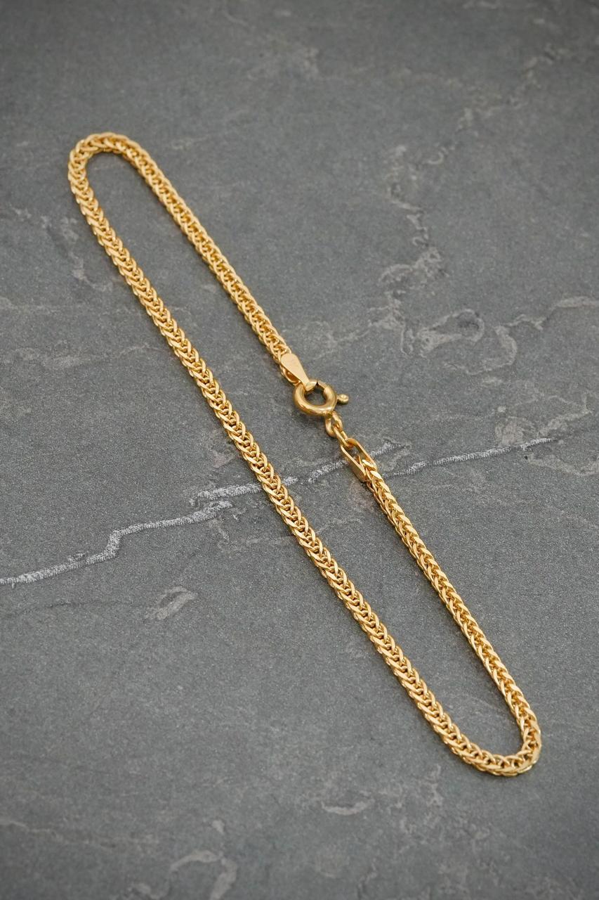 Pulso Franco 1.3gr / 19.5cm / 1.3mm — Oro Amarillo