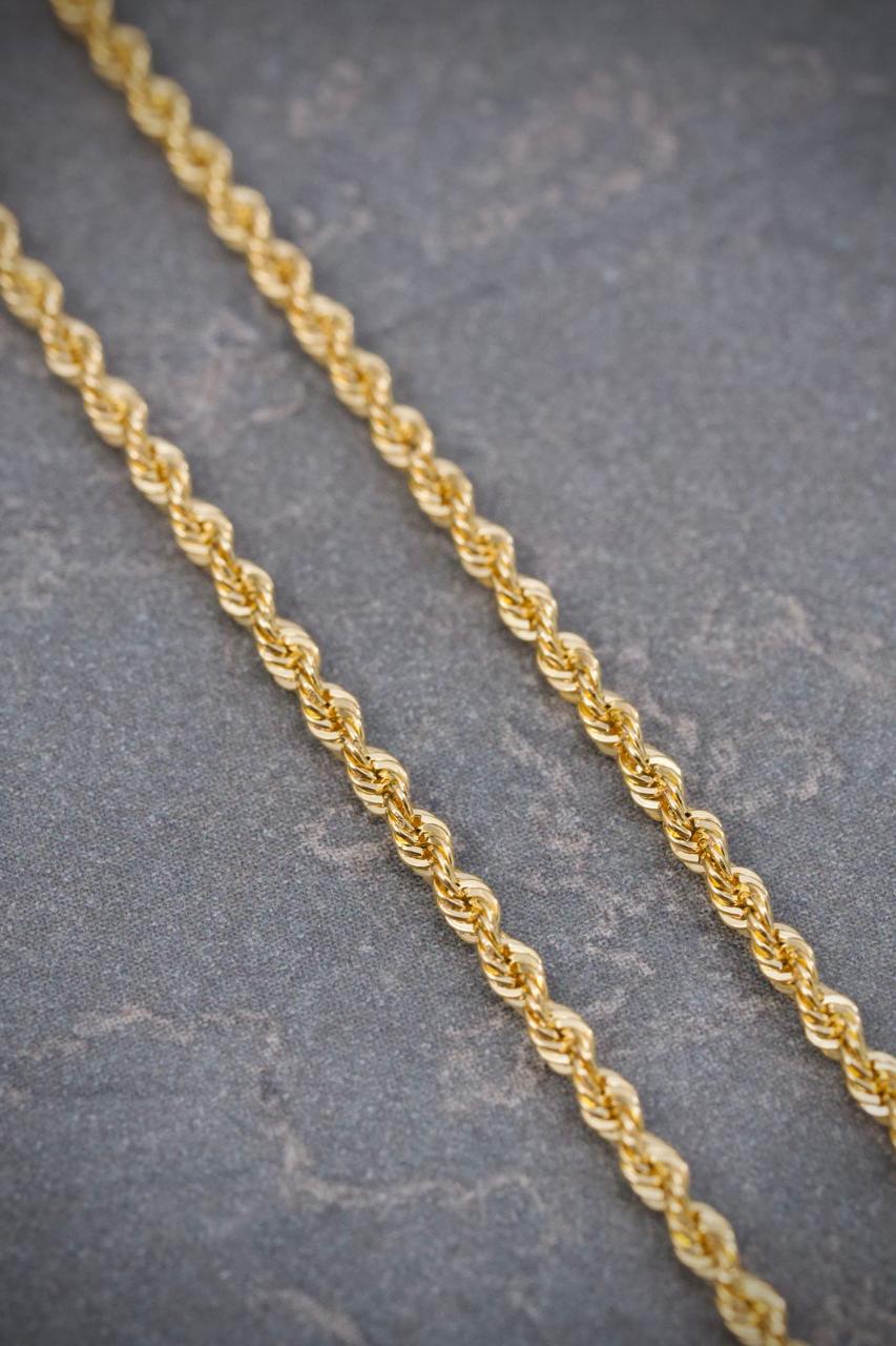 Cadena Lazo 1.5gr / 40cm / 1.6mm — Oro Amarillo