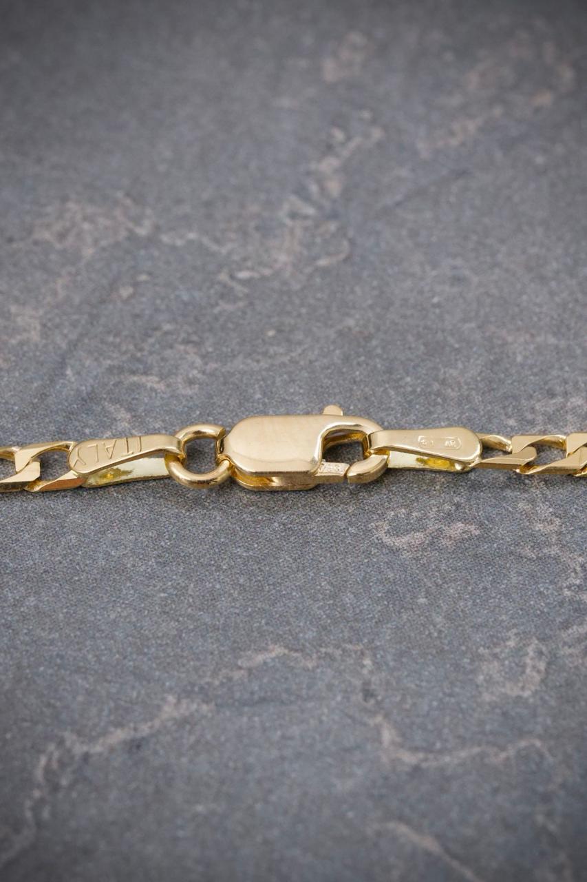 Cadena Pancer 8.6gr / 50cm / 2.8mm — Oro Amarillo