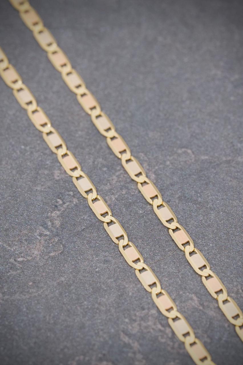 Cadena Plana 3.1gr / 45cm / 1.9mm — Tres Oros