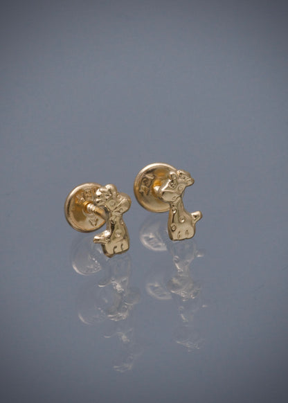 Topos jirafa 0.55gr / Largo 0.7cm / Oro Amarillo Nac M