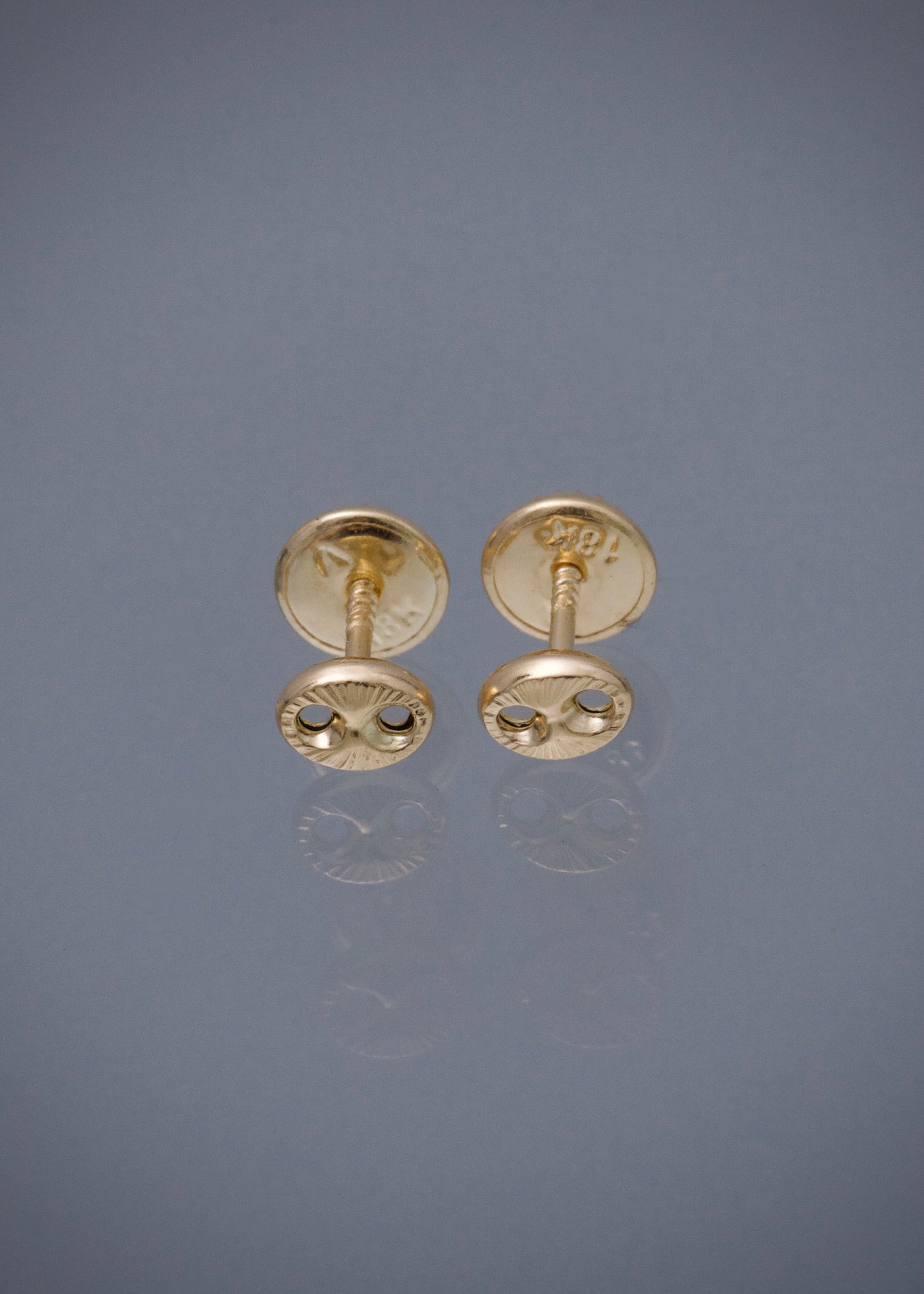 Topos gc diamantado 0.5gr / Largo 0.3cm / Oro Amarillo Nac *