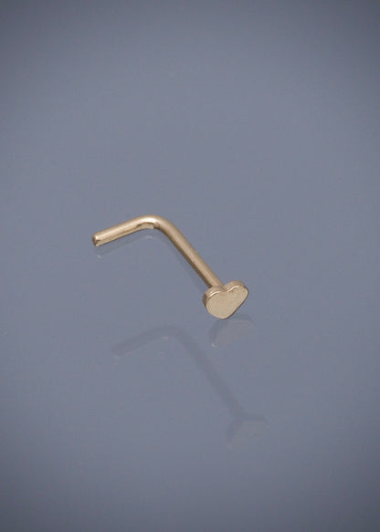 Piercing corazon 0.1gr / Oro Amarillo (Joya)*