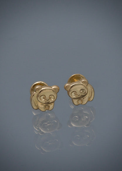 Topos panda 0.75gr / Largo 0.7cm / Oro Amarillo Nac M