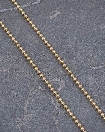 Pulso mini militar 2.05gr / Largo 19cm — Oro Amarillo