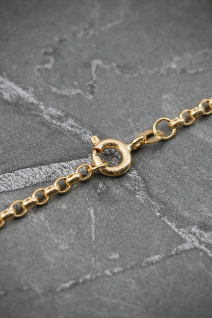 Cadena aro seguido 4.15gr / Largo 60cm — Oro Amarillo