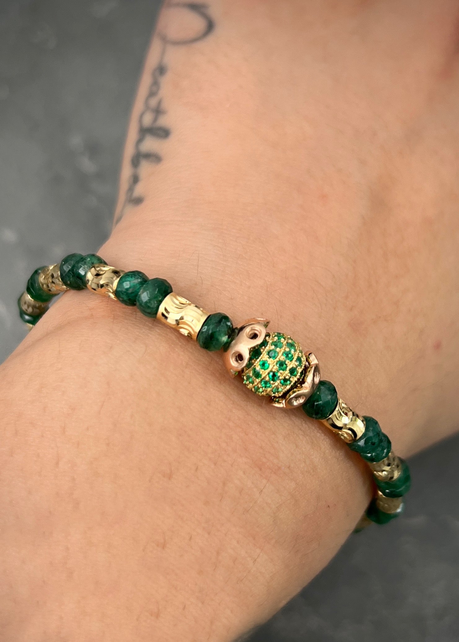 Pulsera energetica 6,7gr / Oro Amarillo (Joya) M