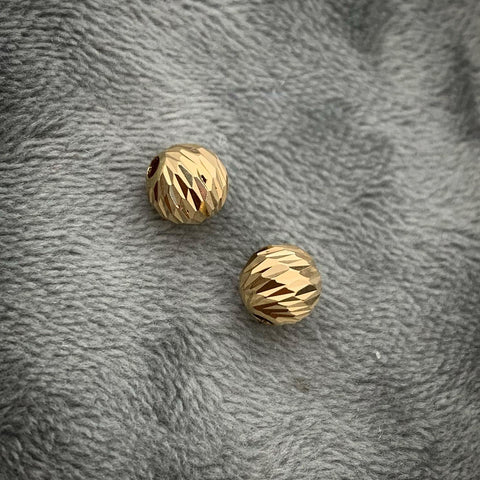 Bolas Diamantado italiano 7mm 0.35gr — Oro Amarillo