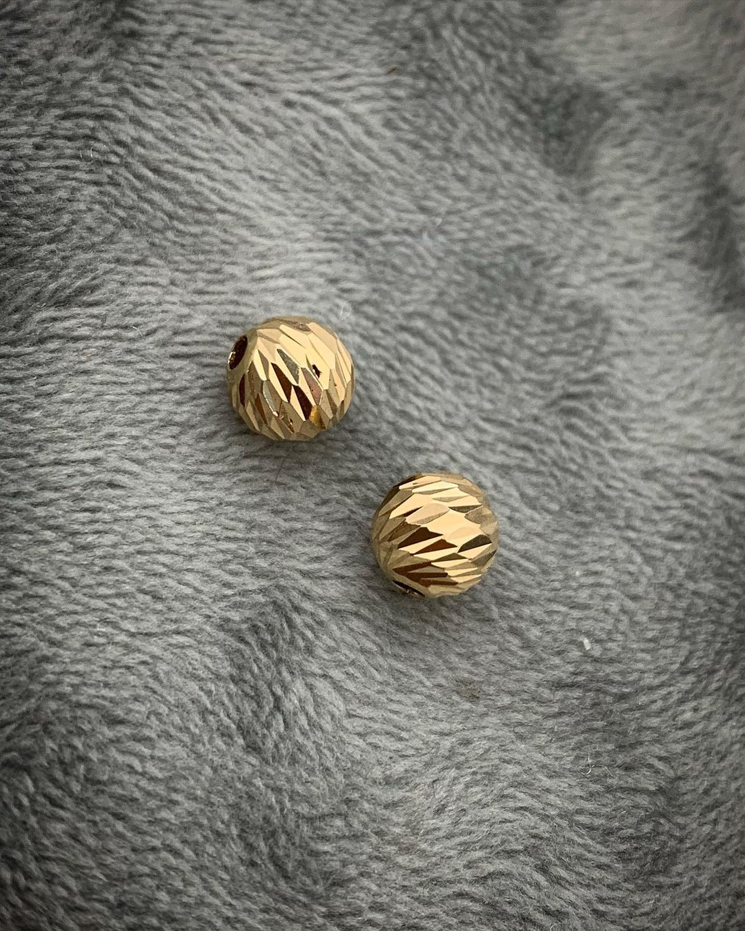 Bolas Diamantado italiano 7mm 0.35gr — Oro Amarillo