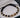 Pulsera en hilo negro con bolas de fuego 4.6gr / Dos Oros (Joya) M