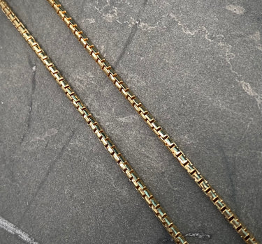 Cadena tejido veneciana 18.9gr / 60cm / Oro Amarillo italy +3 P