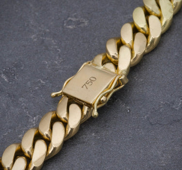 Cadena cubana 141.55gr / Largo 50cm / Oro Amarillo Nac M