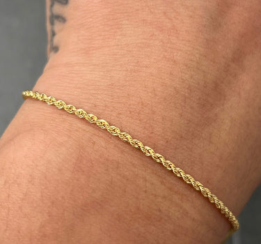 Pulso lazo 1gr / Largo 18cm / Oro Amarillo italy +2 M