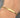 Pulso con placa lisa 3gr / Largo 17.5cm / Oro Amarillo italy +3 M
