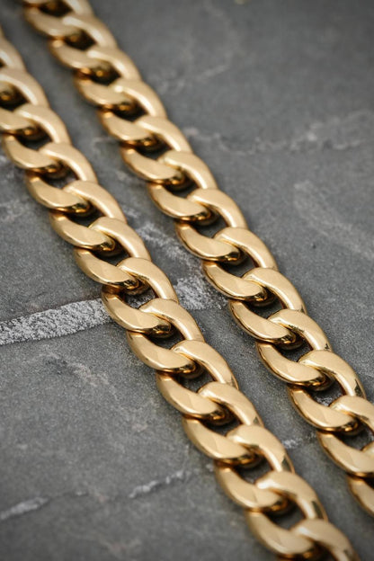 Cadena cubana 15.45gr / Largo 60cm — Oro Amarillo