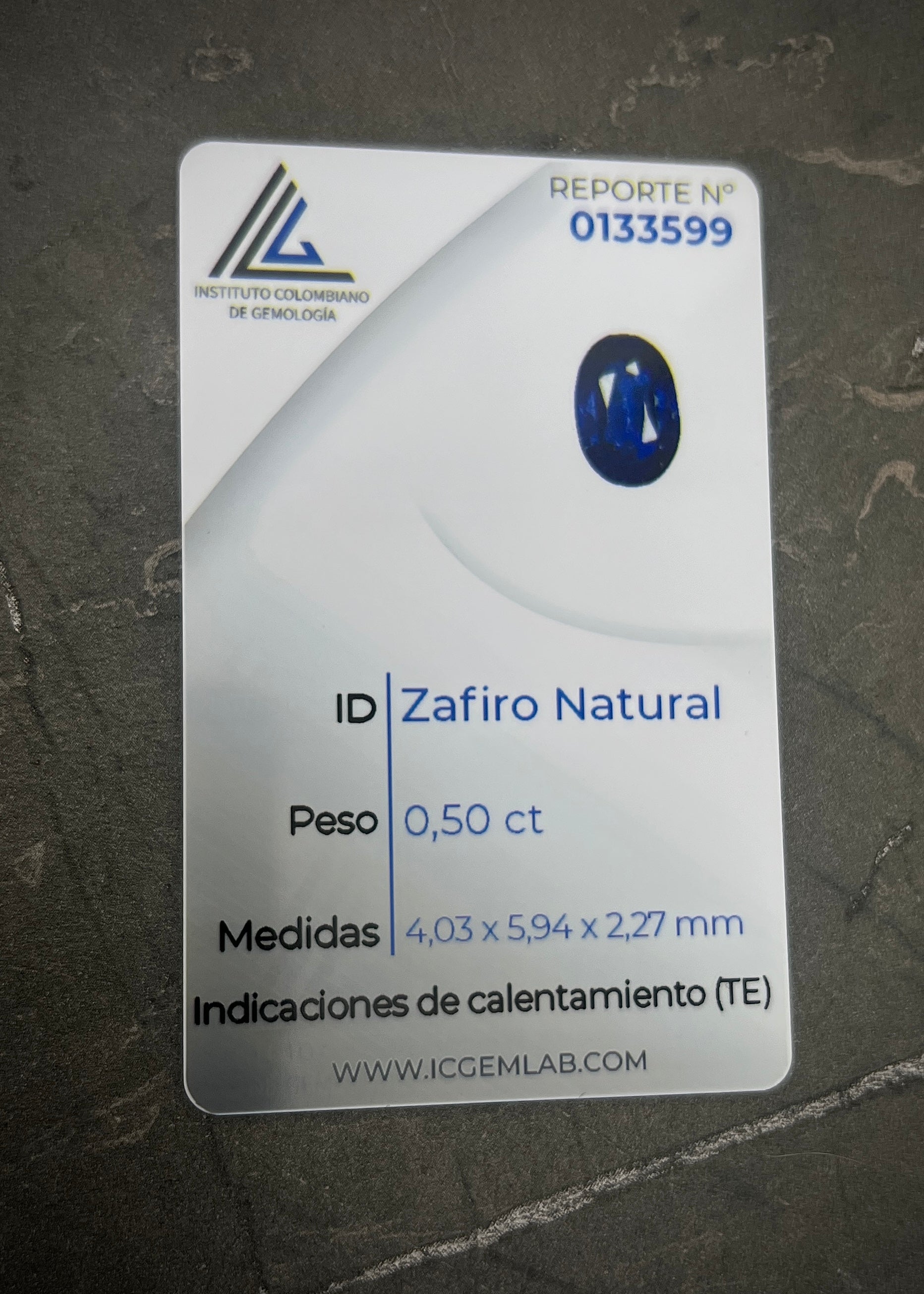Zafiro 50 PTS  (Joya) B