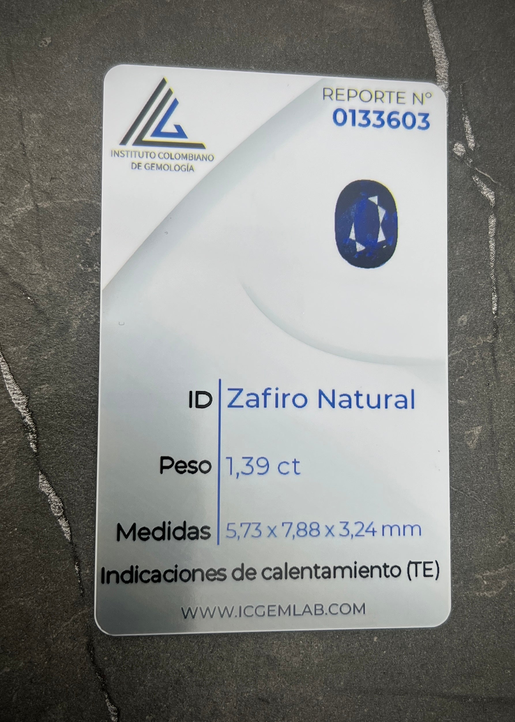Zafiro 139 PTS  (Joya) B