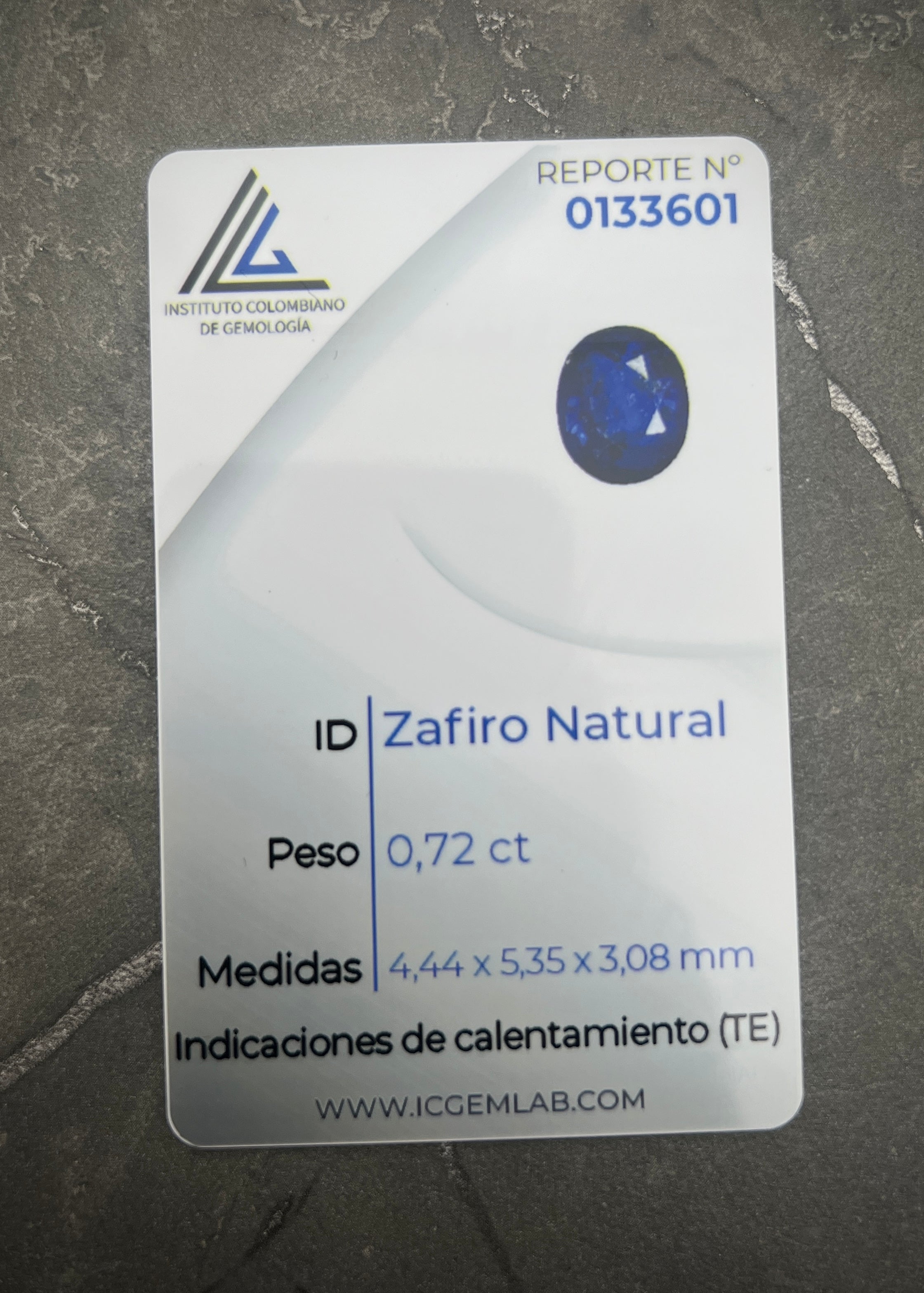 Zafiro 72 PTS  (Joya) B