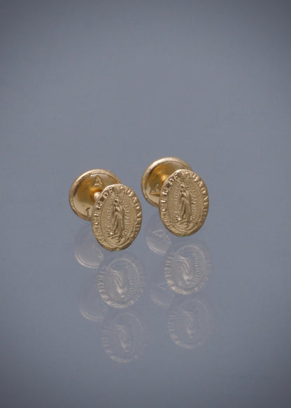 Topos virgen de guadalupe 0.6gr / Largo 0.7cm / Oro Amarillo Nac P