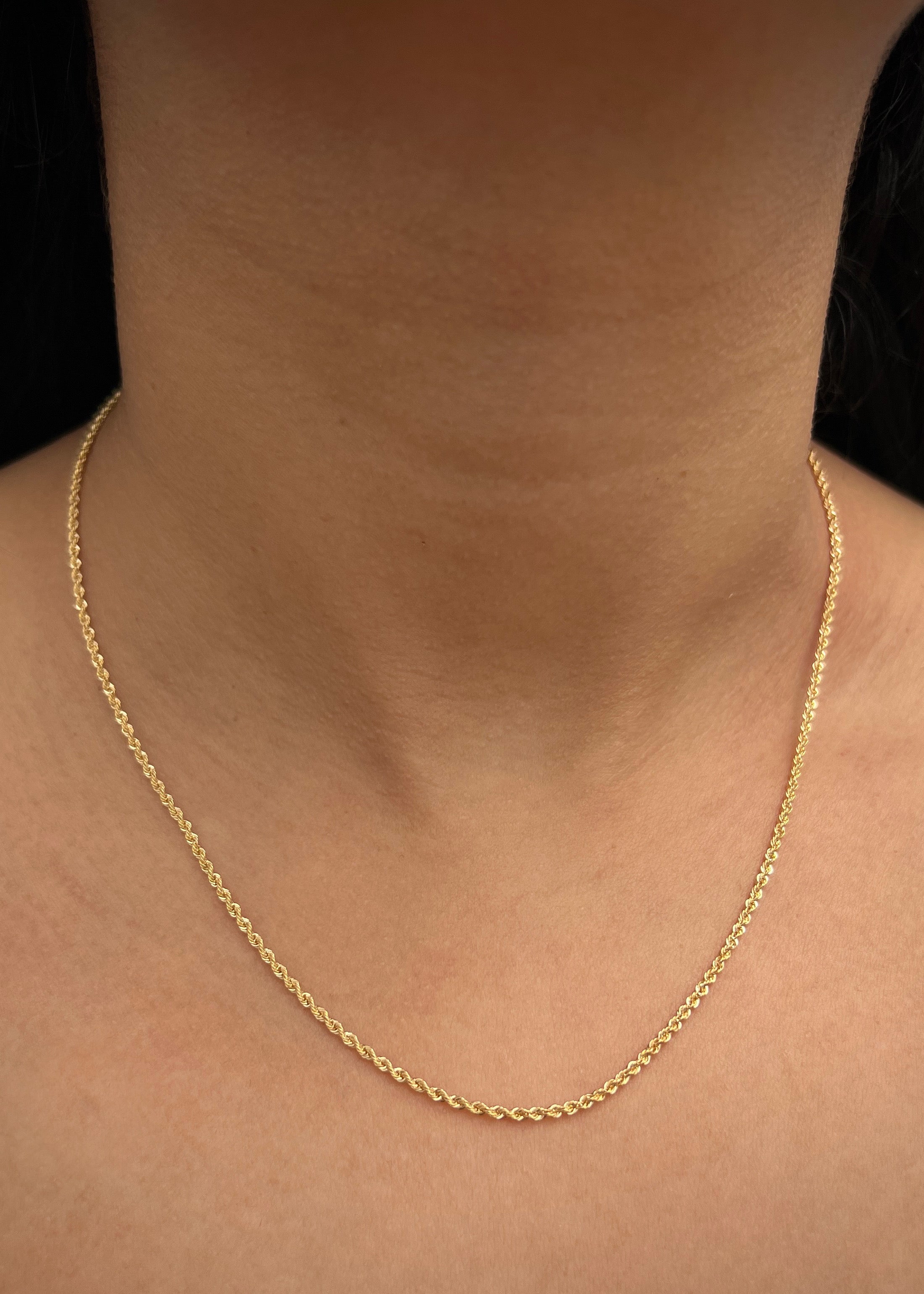 Cadena lazo 1.6gr / Largo 45cm / Oro Amarillo italy +2 M