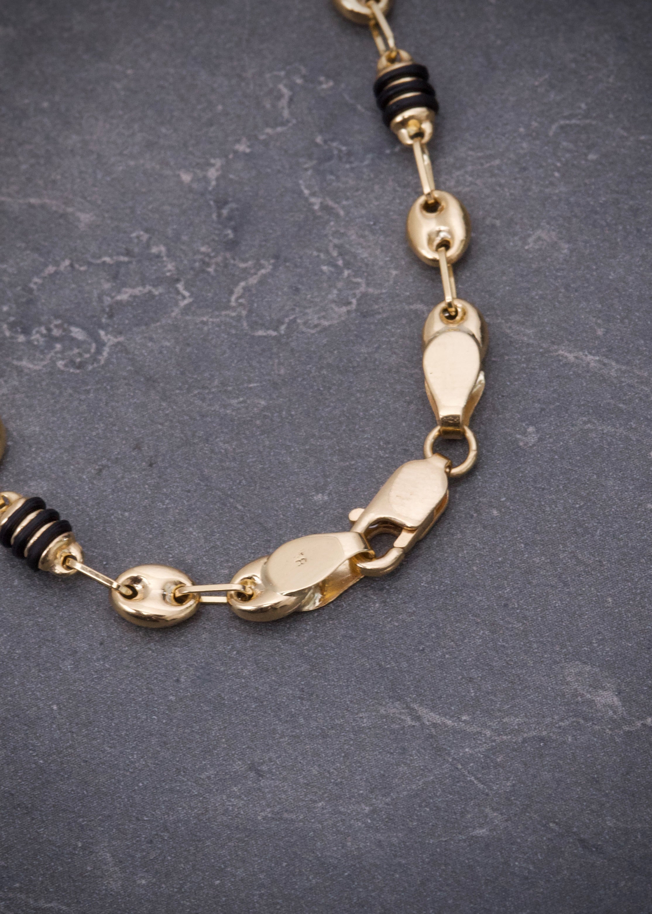 Cadena rustica gc 9.25gr / Largo 60cm / Oro Amarillo (Joya) B