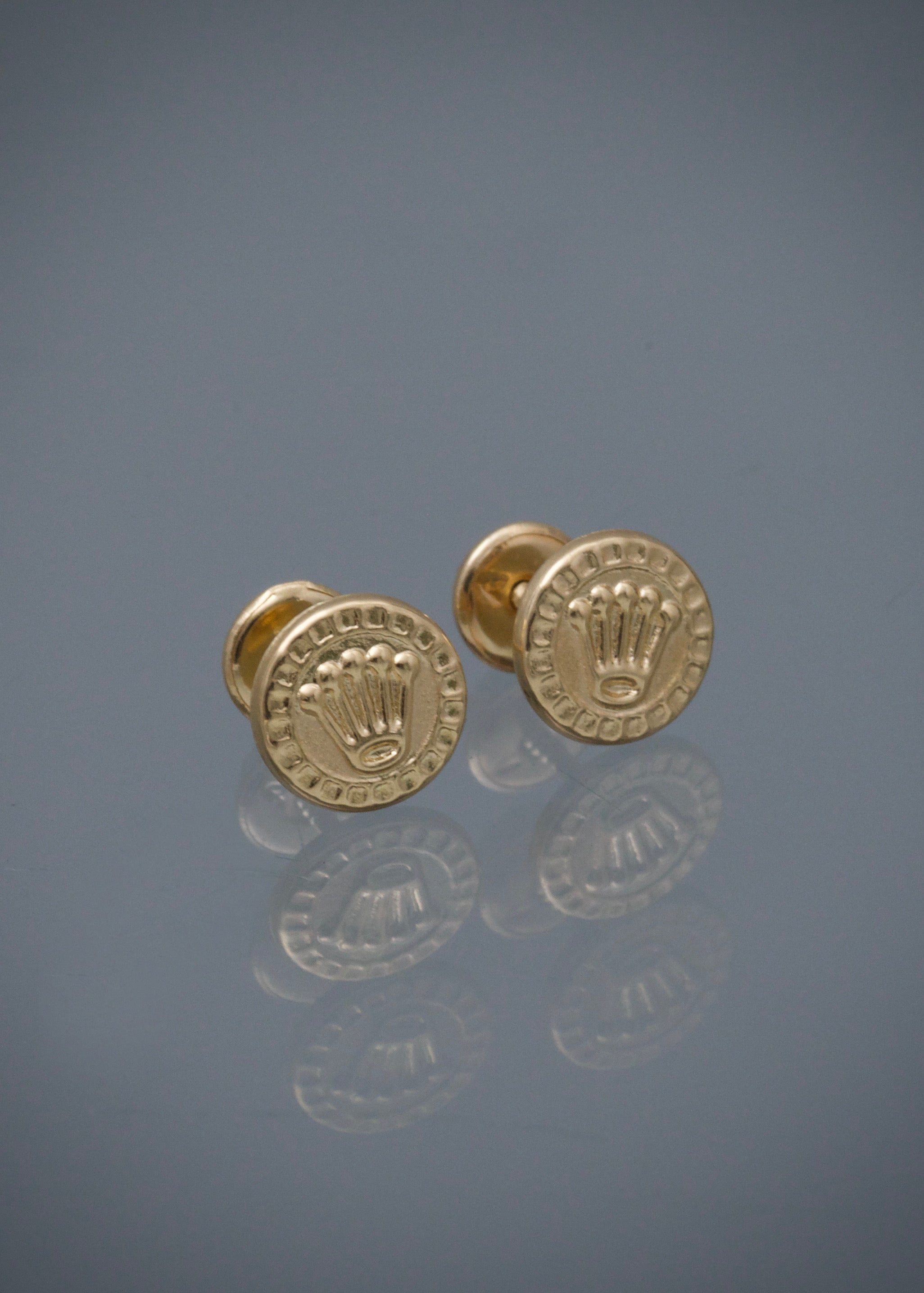 Topos de corona rx 0.8gr / Largo 0,7cm / Oro Amarillo Nac P
