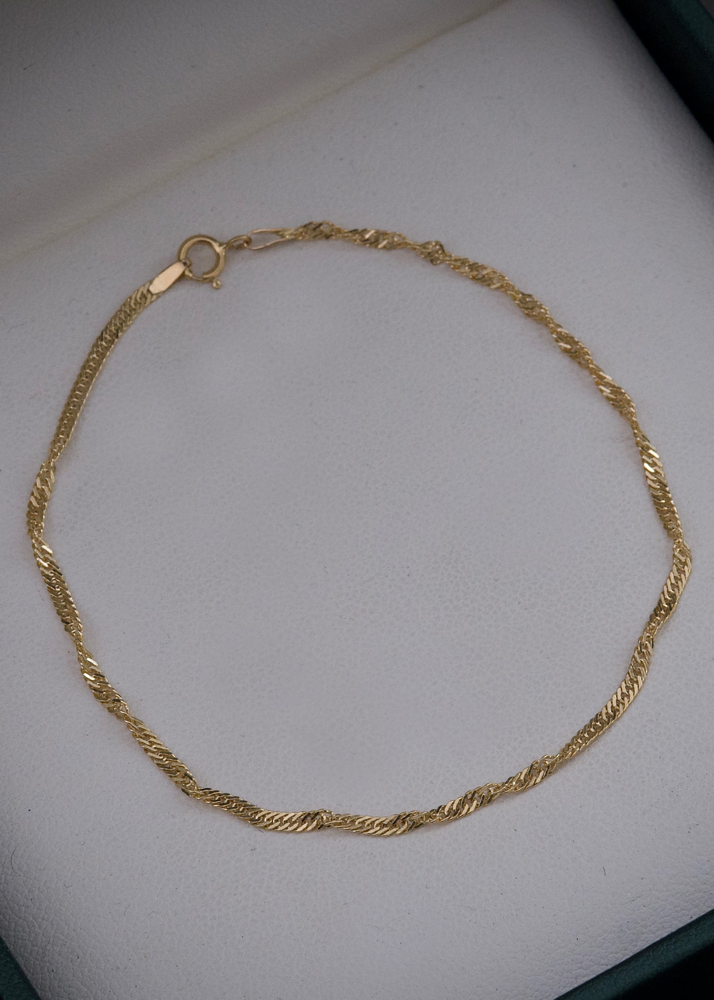 Pulso singapur 1.2gr / Largo 18cm / Oro Amarillo italy +3 B