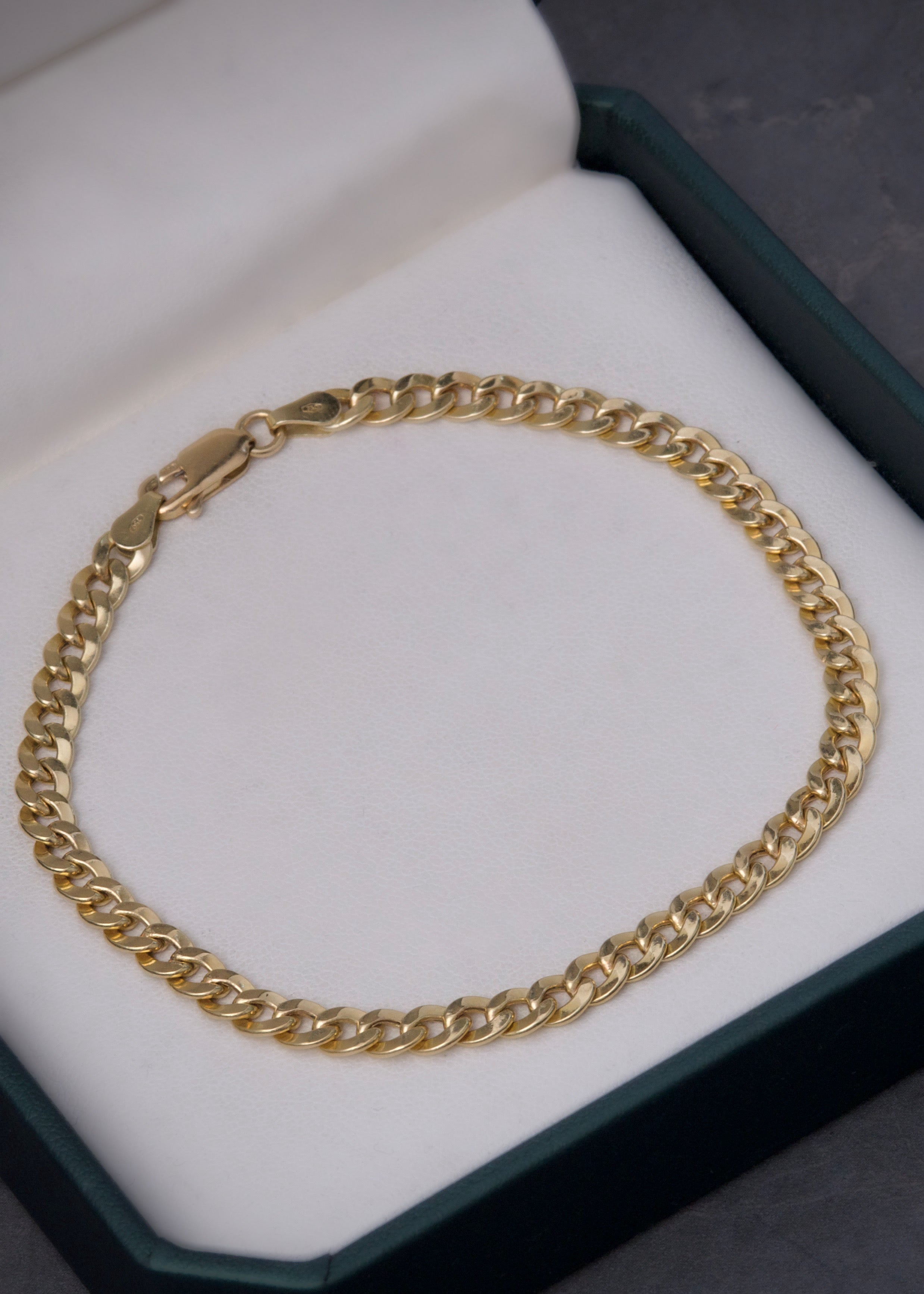 Pulso cubano 5.6gr / Largo 21cm / Oro Amarillo italy cte P