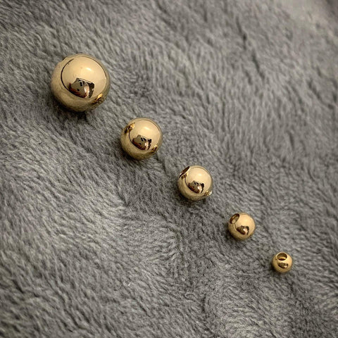 Bola lisa 5mm 0.13gr — Oro Amarillo