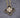 Cadena lucky clover piedra negra 5.7gr / Largo 50cm / Oro Amarillo italy cte B