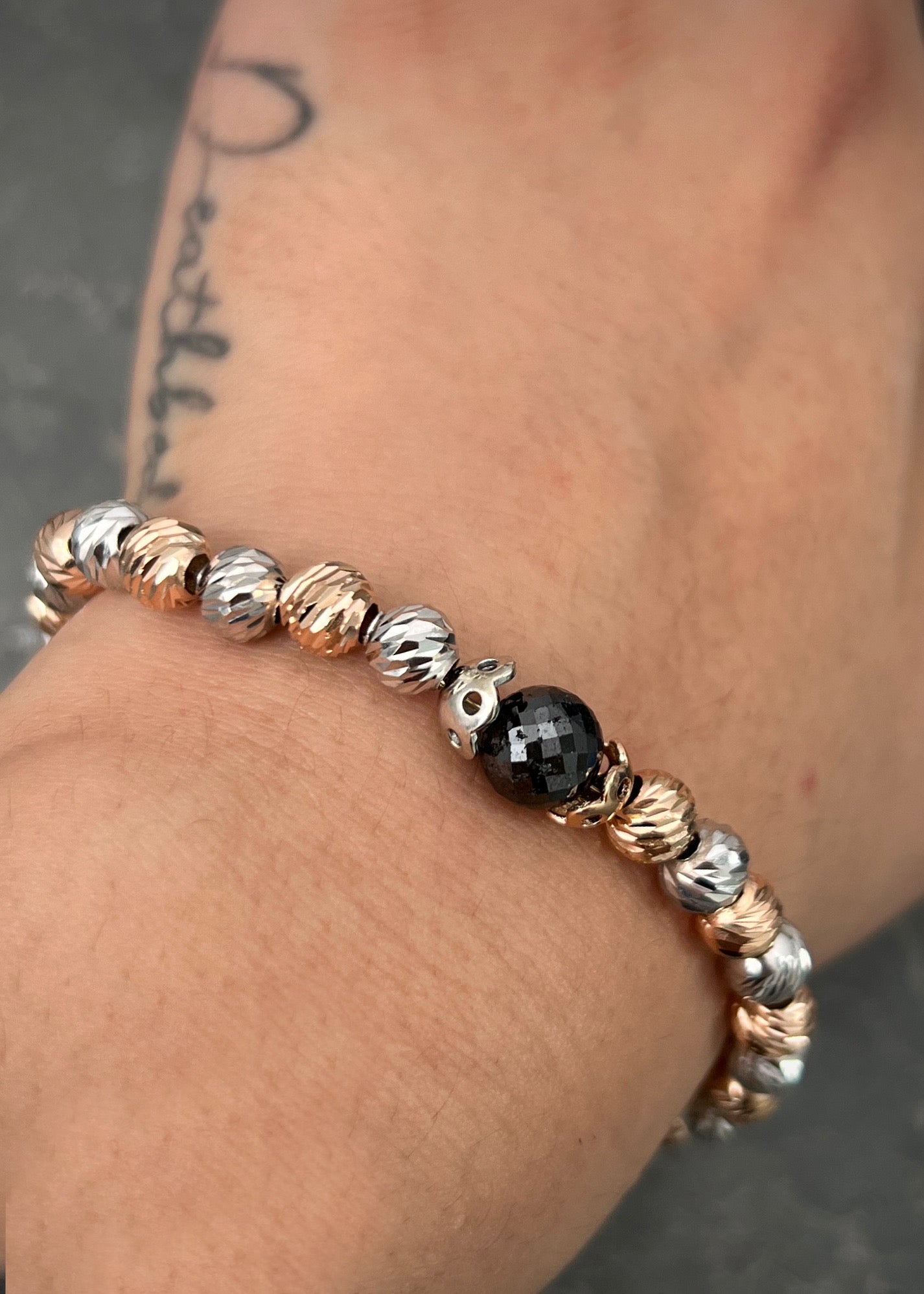 Pulsera energetica 9.5gr / Dos Oros (Joya) M