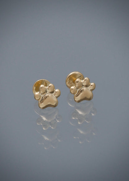 Topos huella 0.6gr / Largo 0.7cm / Oro Amarillo Nac B