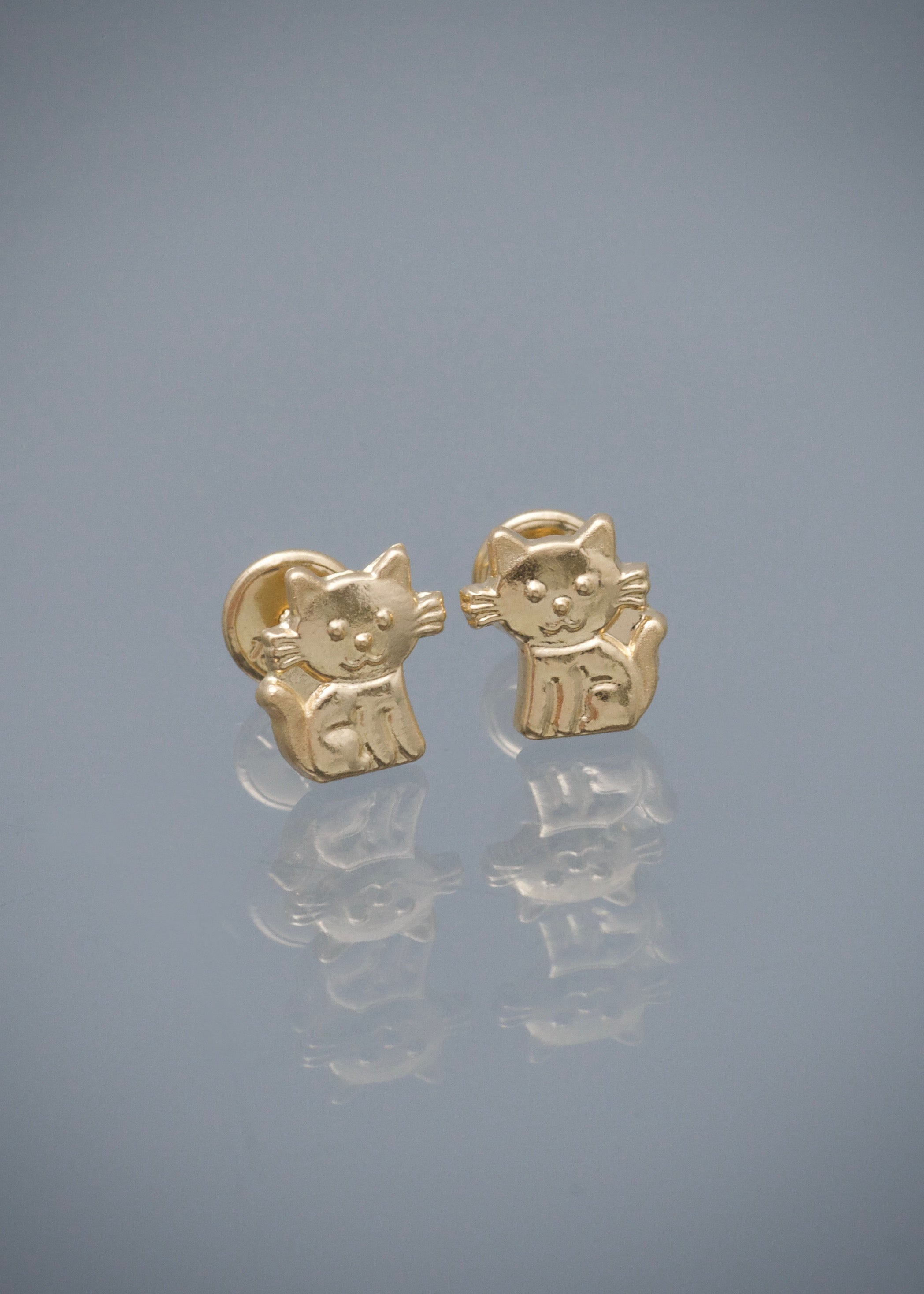 Topos gato 0.8gr / Largo 0.8cm / Oro Amarillo Nac M