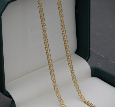 Cadena tejido chino 15.9gr / 60cm / Oro Amarillo italy cte B