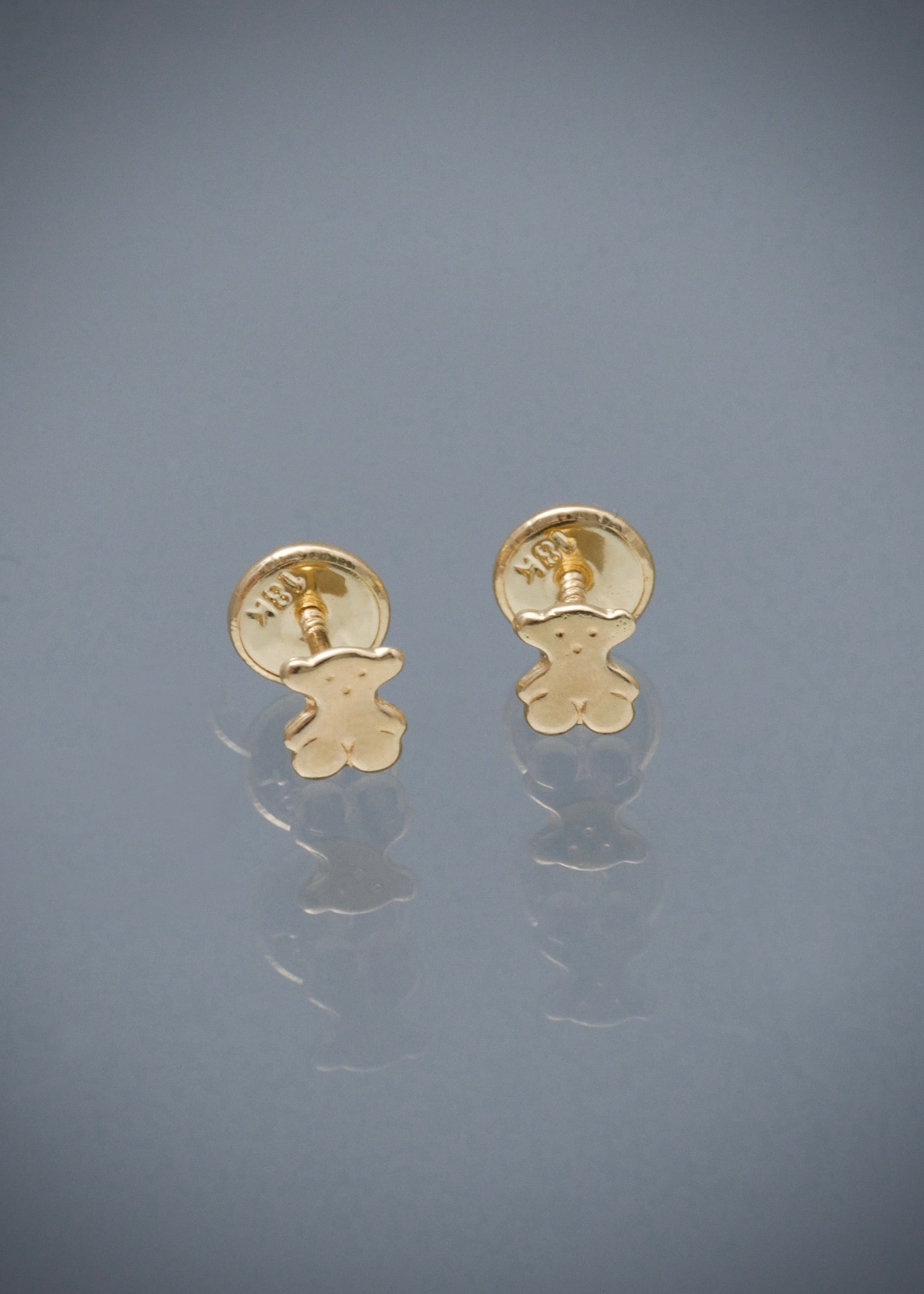 Topos oso th 0.45gr / Largo 0.5cm / Oro Amarillo Nac M