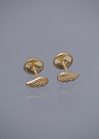 Topos alas 0.45gr / Largo 0.6cm / Oro Amarillo Nac*
