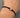 Pulsera en hilo negro con herraje 0.95gr / Oro Rosado (Joya) M
