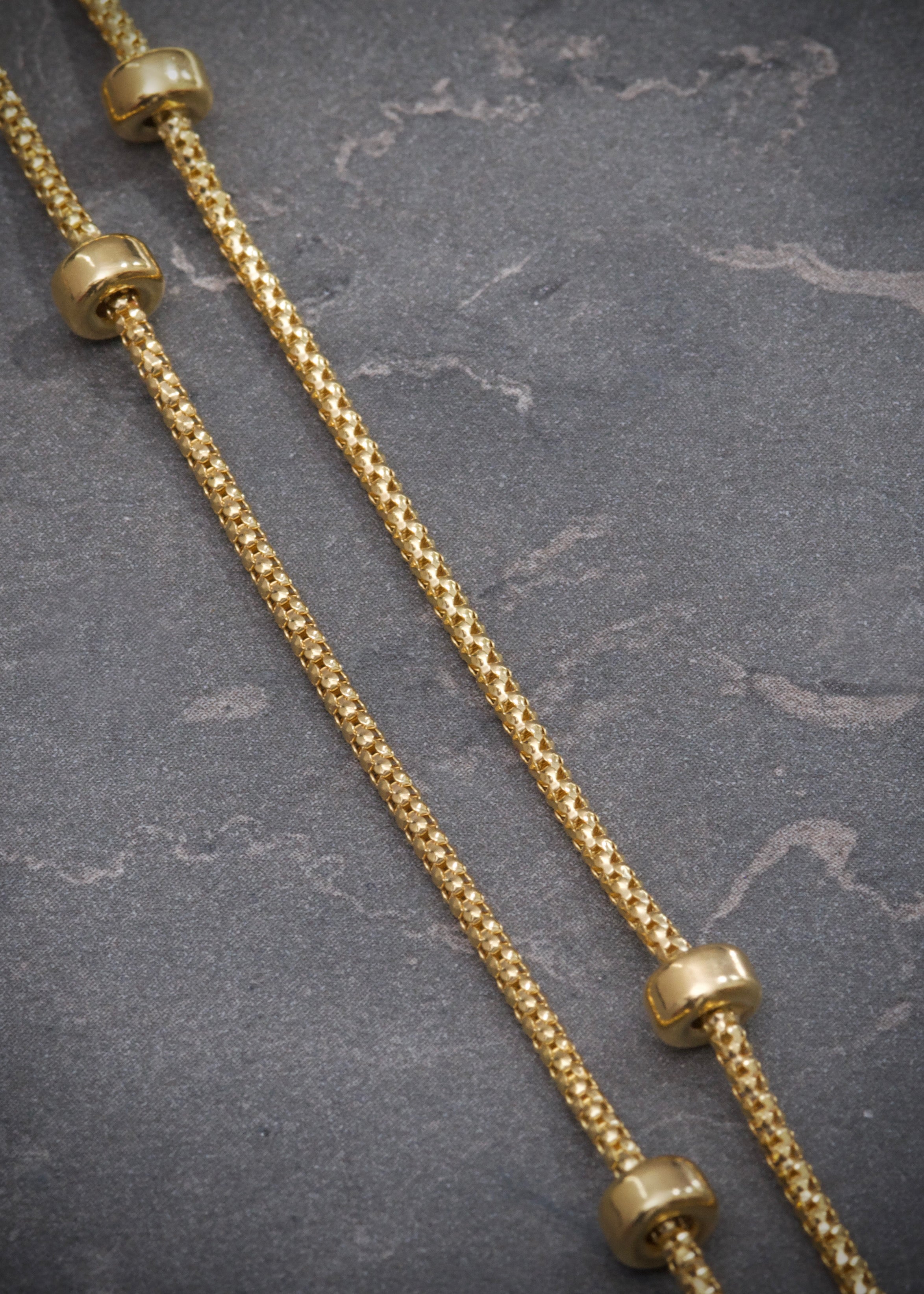 Cadena cola de raton 6.4gr / Largo 45cm / Oro Amarillo italy +3 P