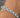 Pulso tenis con swarovski azul y blanco 22.55gr / Largo 20cm / P