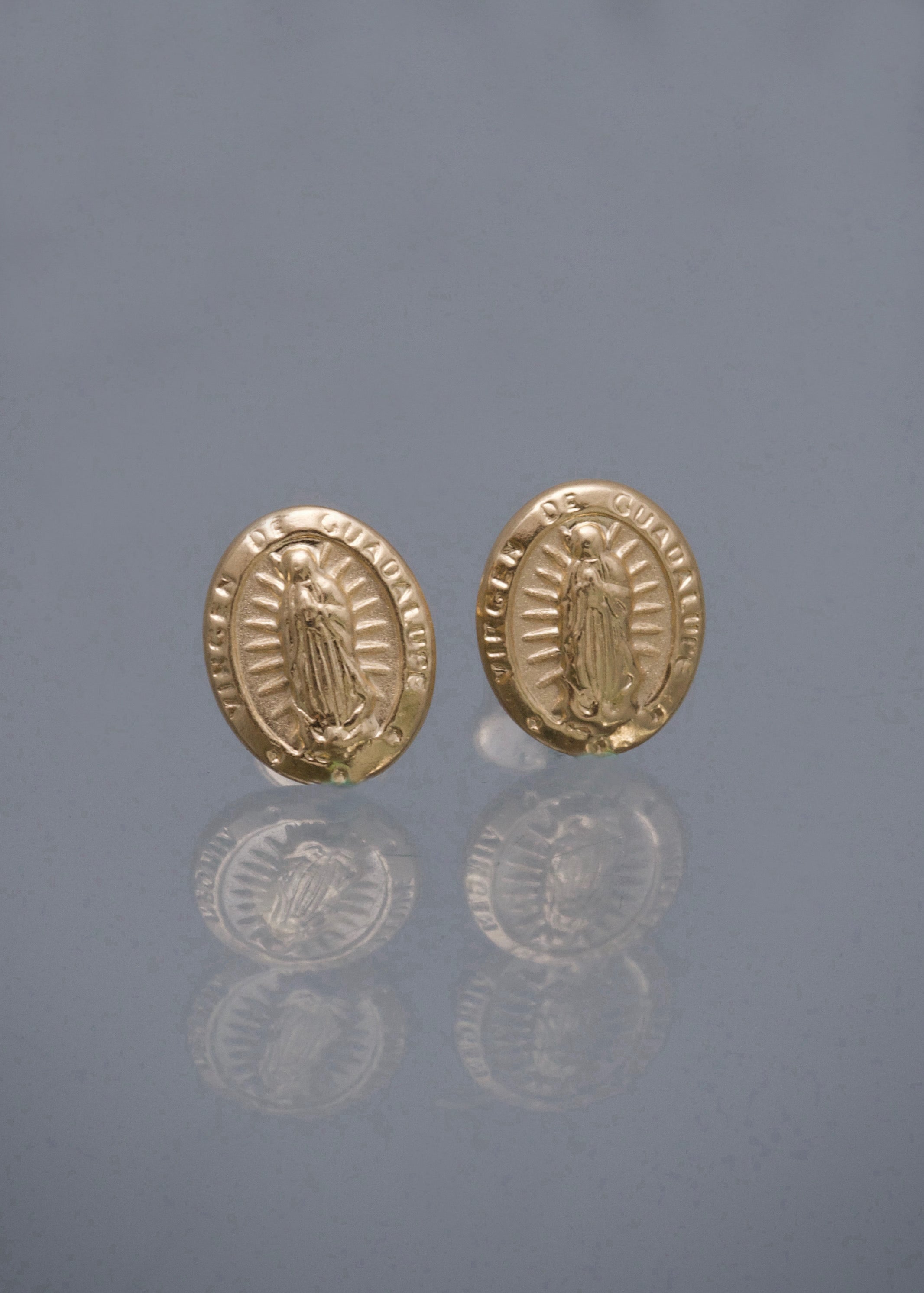 Topos virgen de guadalupe 0.95gr / Largo 1cm / Oro Amarillo Nac P