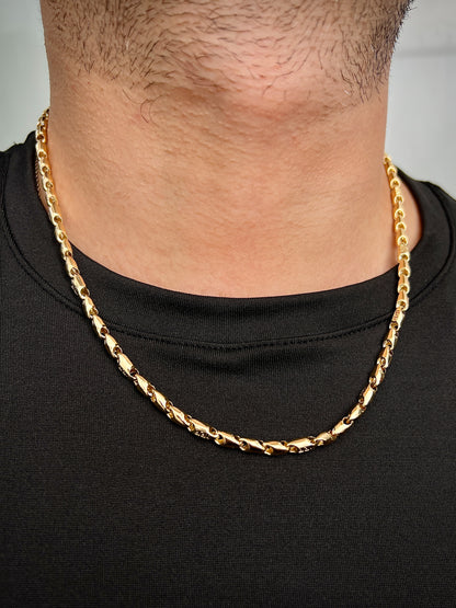 Cadena rustica 14.35gr / Largo 50cm / Oro Amarillo Nac B